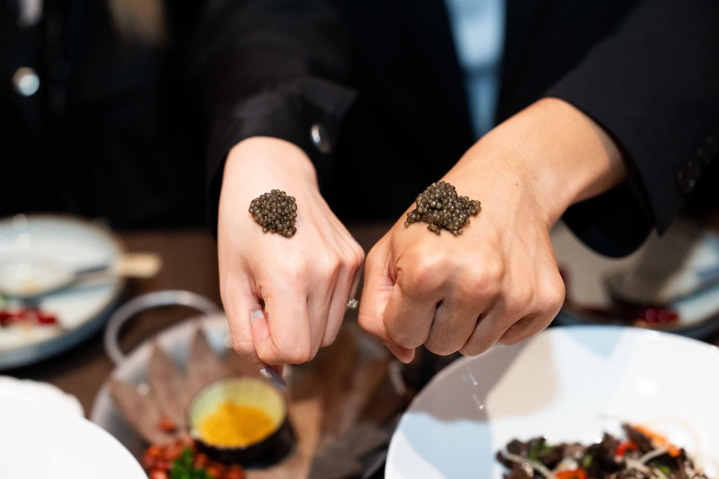 The HOMA caviar experience