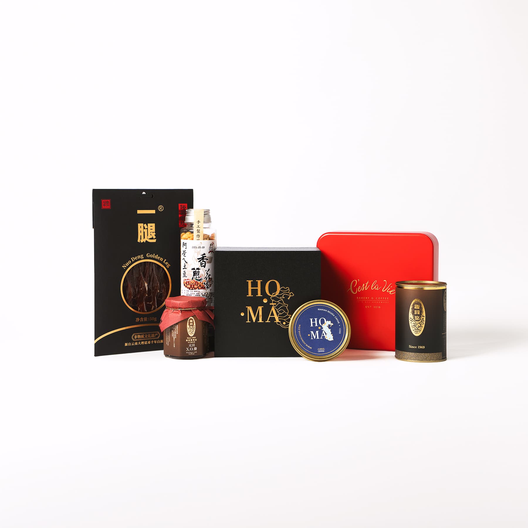 HOMA Chinese New Year 2026 caviar hamper gift set